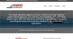 Desktop Screenshot of ferriesconference.com