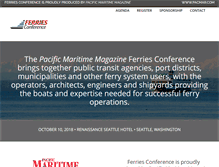 Tablet Screenshot of ferriesconference.com